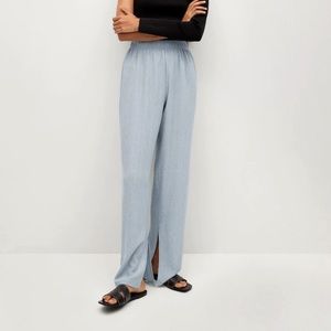 Mango wideleg, elastic waist pants. New w/ tags.